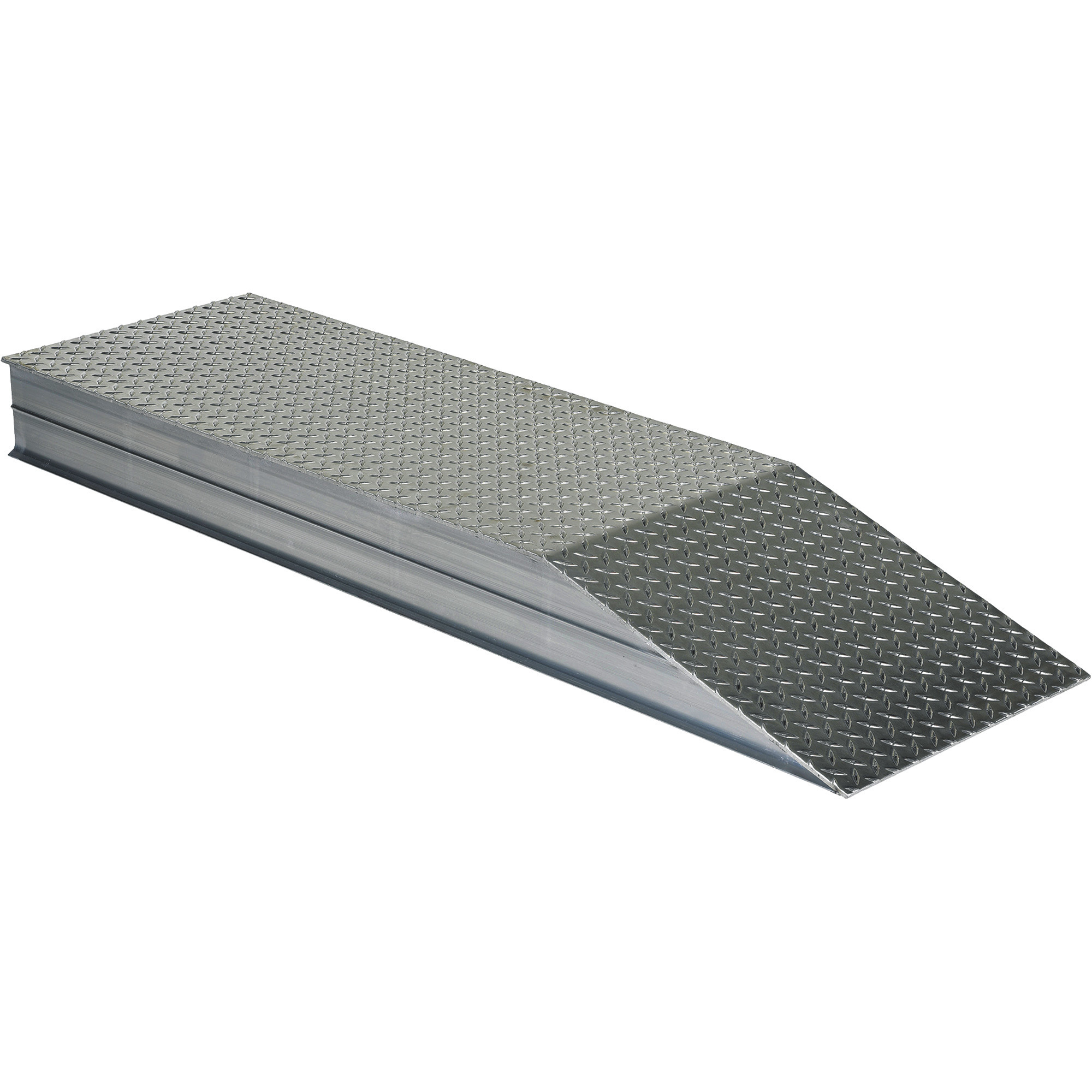 Vestil Aluminum Wheel Riser - 48in.L x 18in.W x 5 7/8in.H, 15,000-Lb. Capacity, Model# ATWR-18-6-48